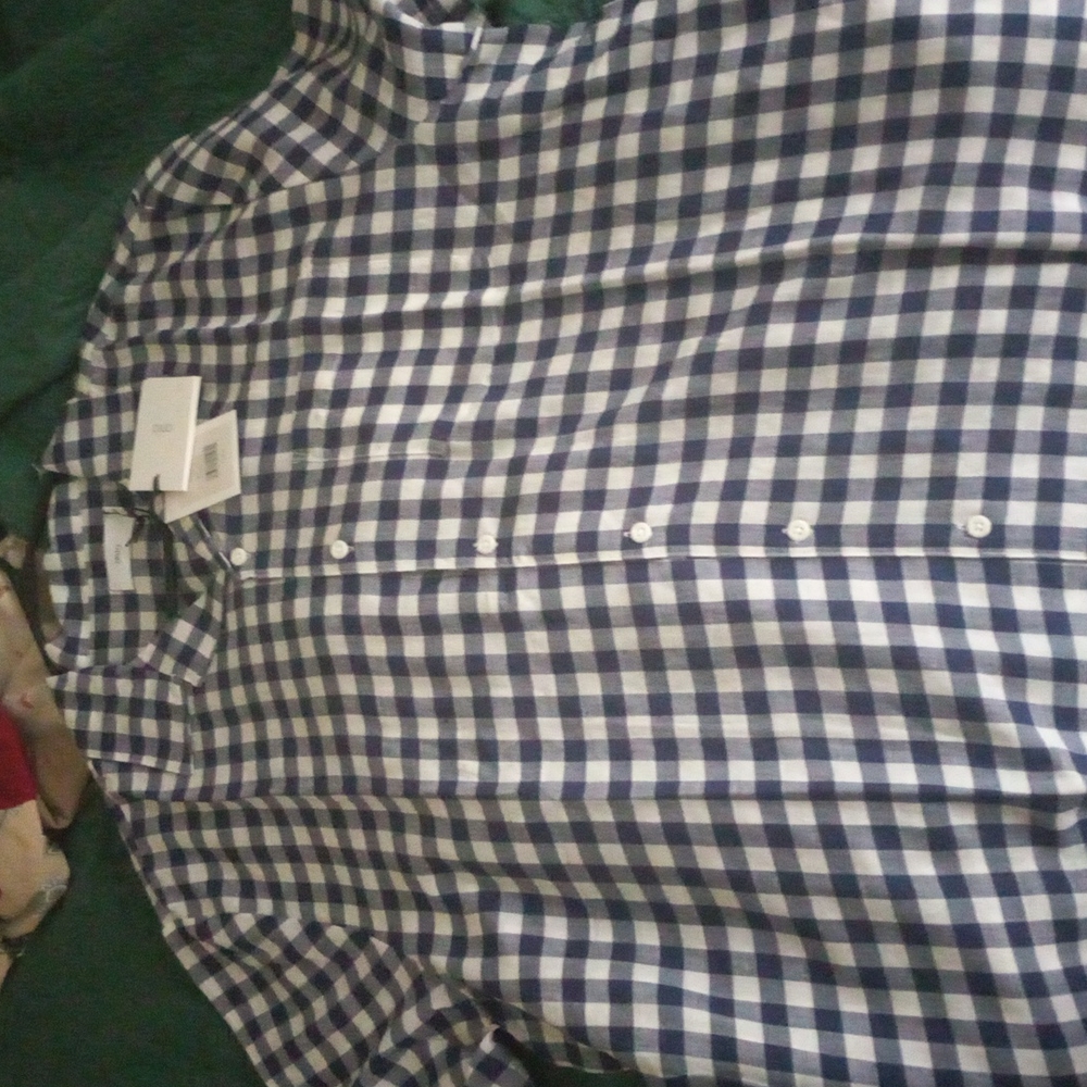 Onia extra large button down shirt